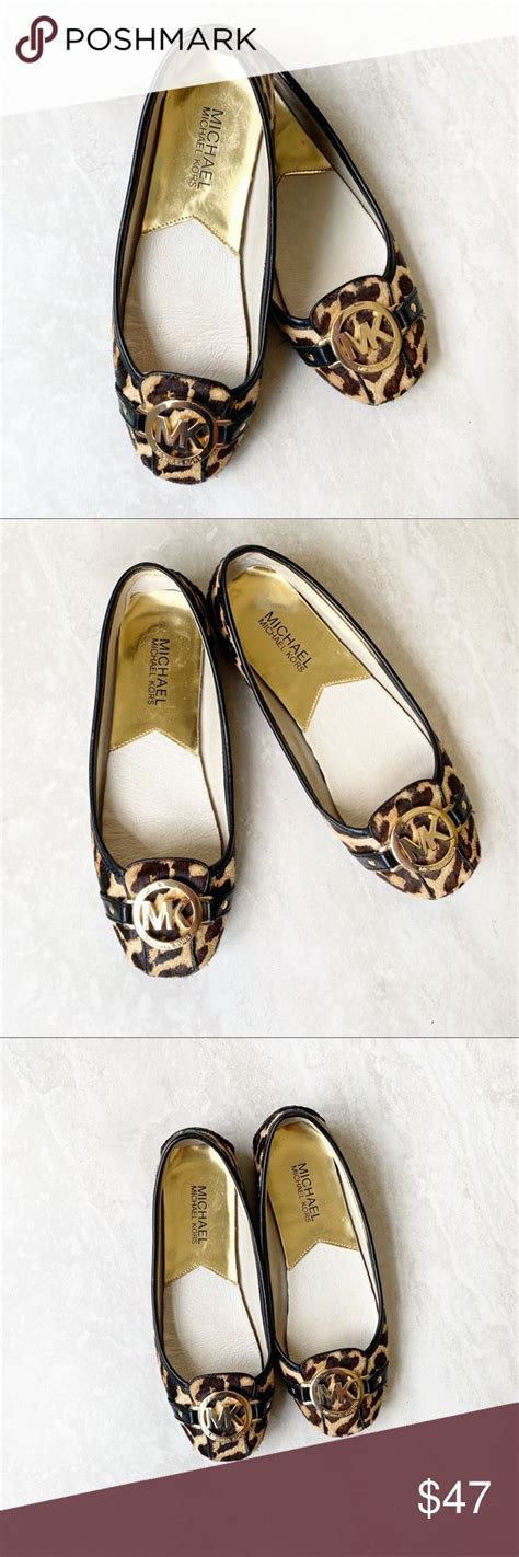 michael kors fulton leopard flats|Michael Kors women's fulton moccasin.